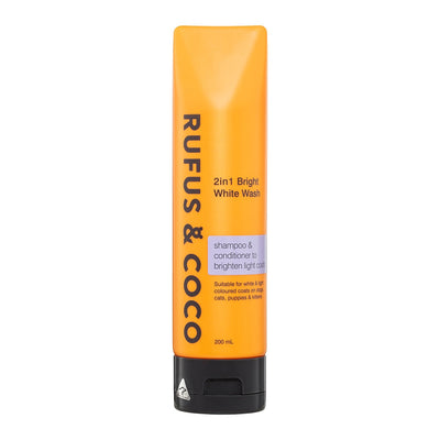 Rufus and Coco Bright White Wash 200ml