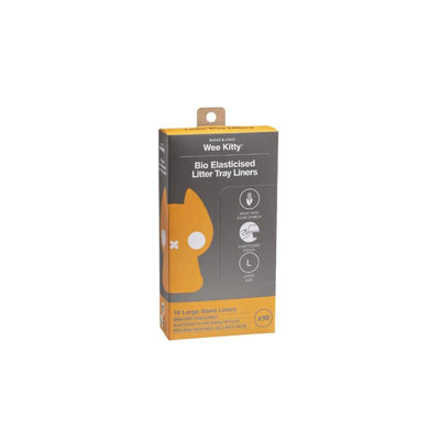 Rufus And Coco Wee Kitty Bio Elasticised Litter Tray Liners