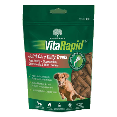 Vetalogica Vitarapid Joint Care Daily Dog Treats 210g