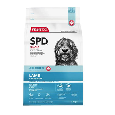 Prime100 Spd Air Dried Lamb & Rosemary 2.2kg