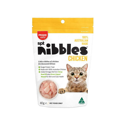 Prime Pantry Nibbles Chicken Cat Treats 40g