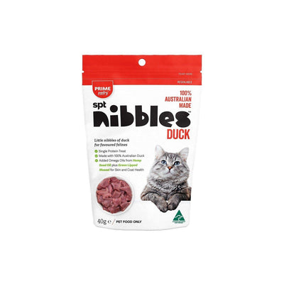 Prime Pantry Cat Nibbles Duck Treats 40g