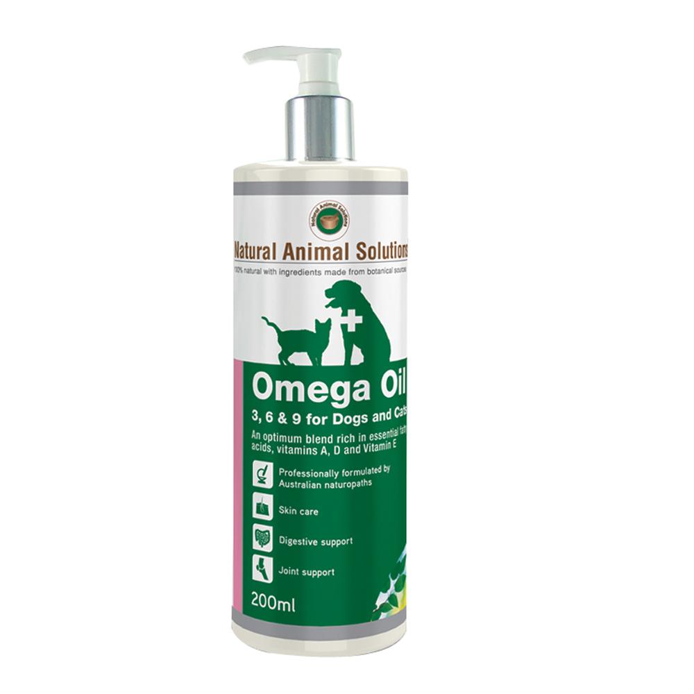 Nas Omega 3 6 & 9 Oil For Dogs & Cats 200ml