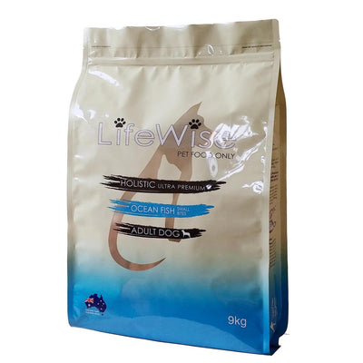 Lifewise Ocean Fish With Lamb Small Bites Dry Dog Food 9kg