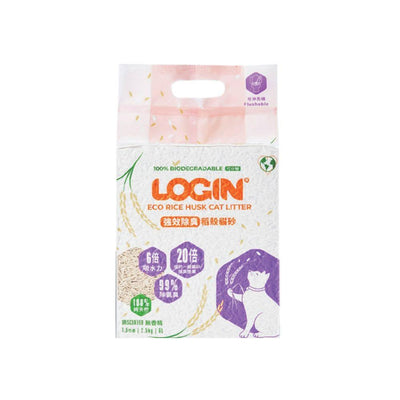 Login Rice Husk Cat Litter 2.5kg