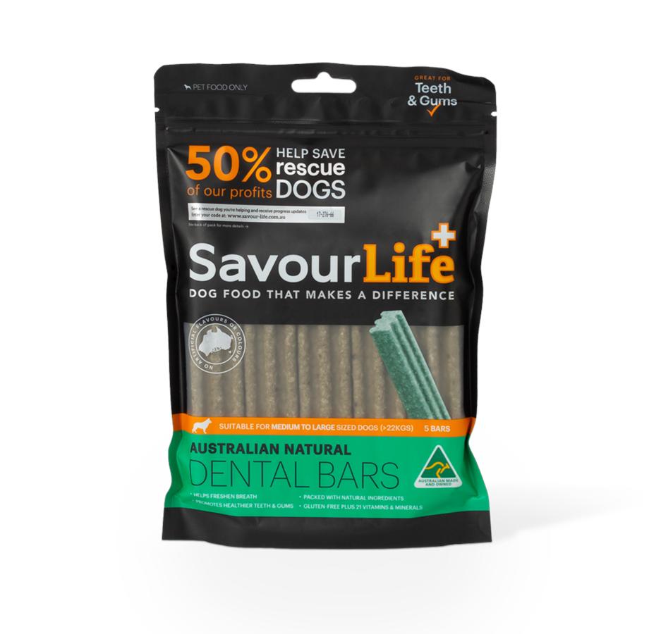 Savourlife Australian Natural Dental Bars Medium To Large Dog Treats