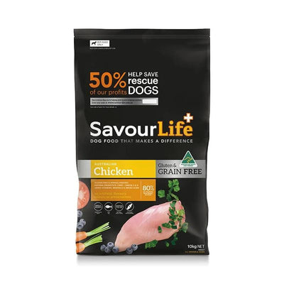 Savourlife Grain Free Chicken Adult Dog Food 10kg