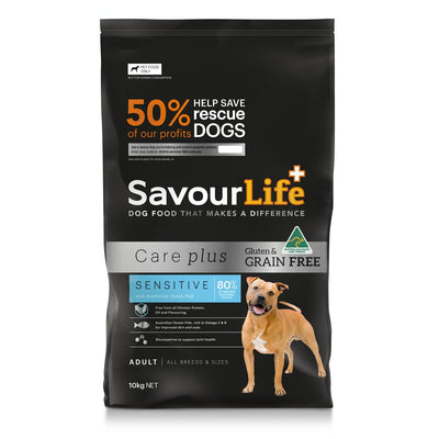 Savourlife Grain Free Sensitive Dry Dog Food Ocean Fish 10kg