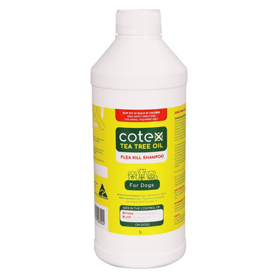 Cotex Tea Tree Oil Flea Kill Shampoo 1L