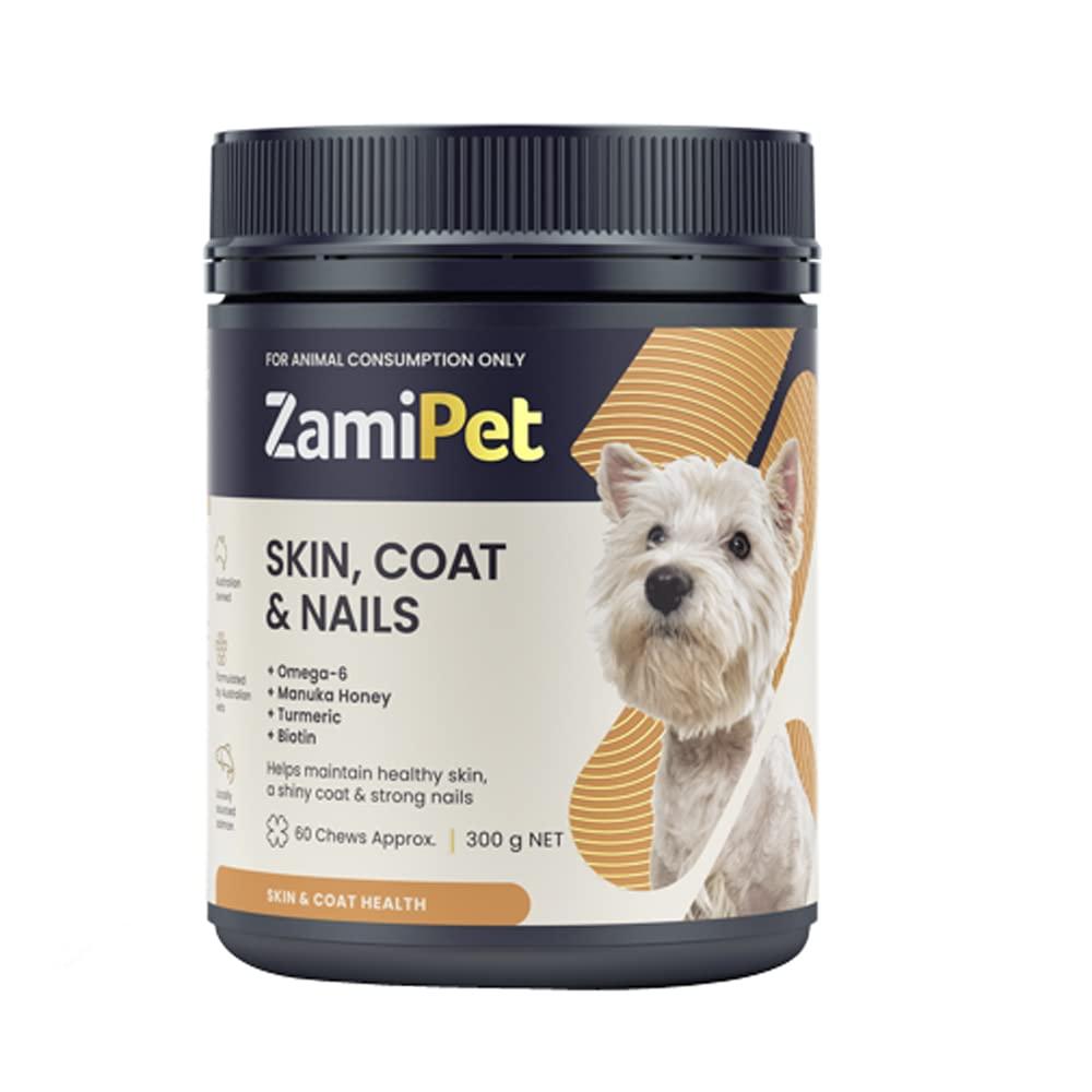 Zamipet Skin, Coat & Nails Chews 300g 60pk