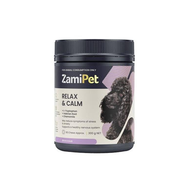 Zamipet Relax & Calm Chews 300g 60pk