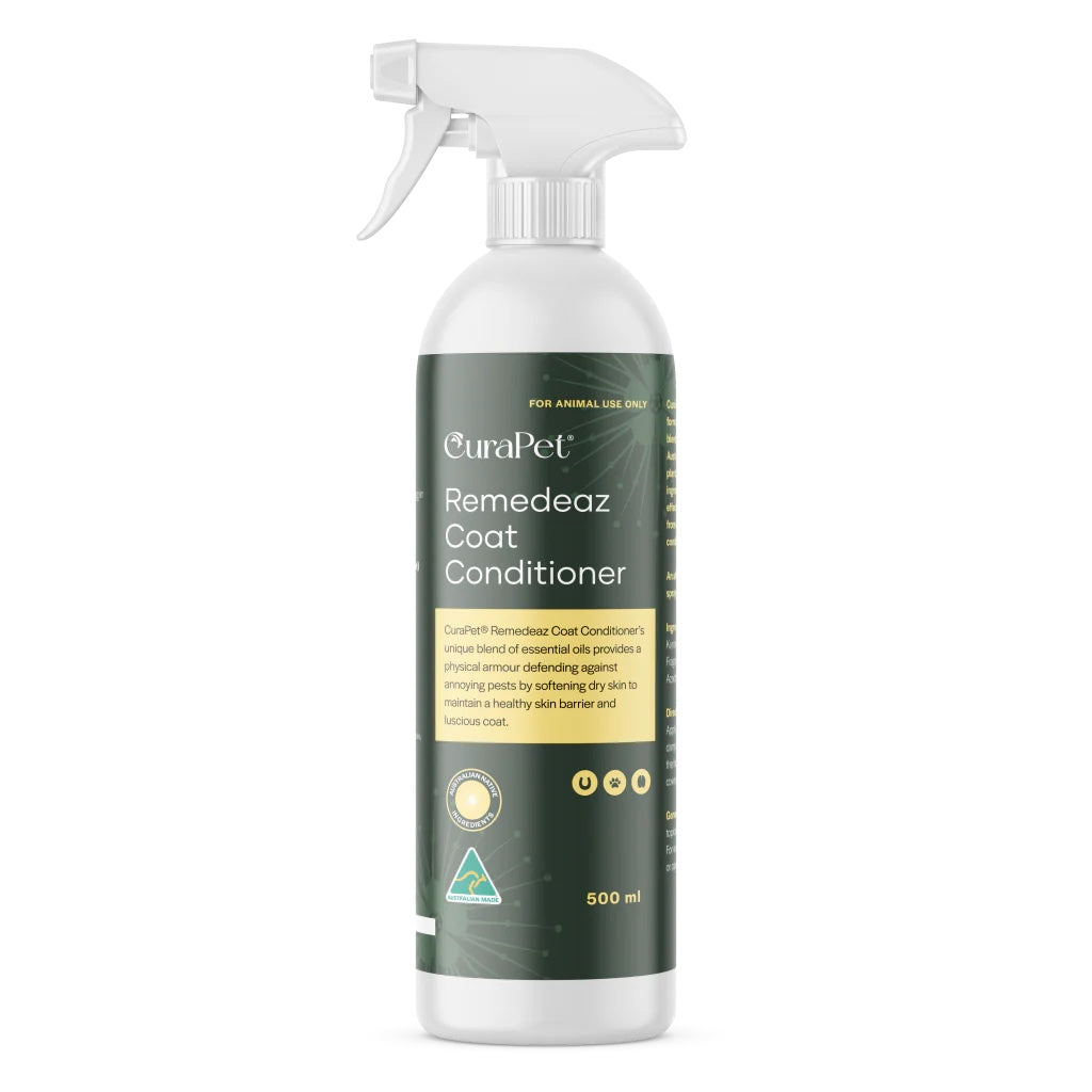 Curapet Remedeaz Coat Conditioner 500ml - Free Shipping