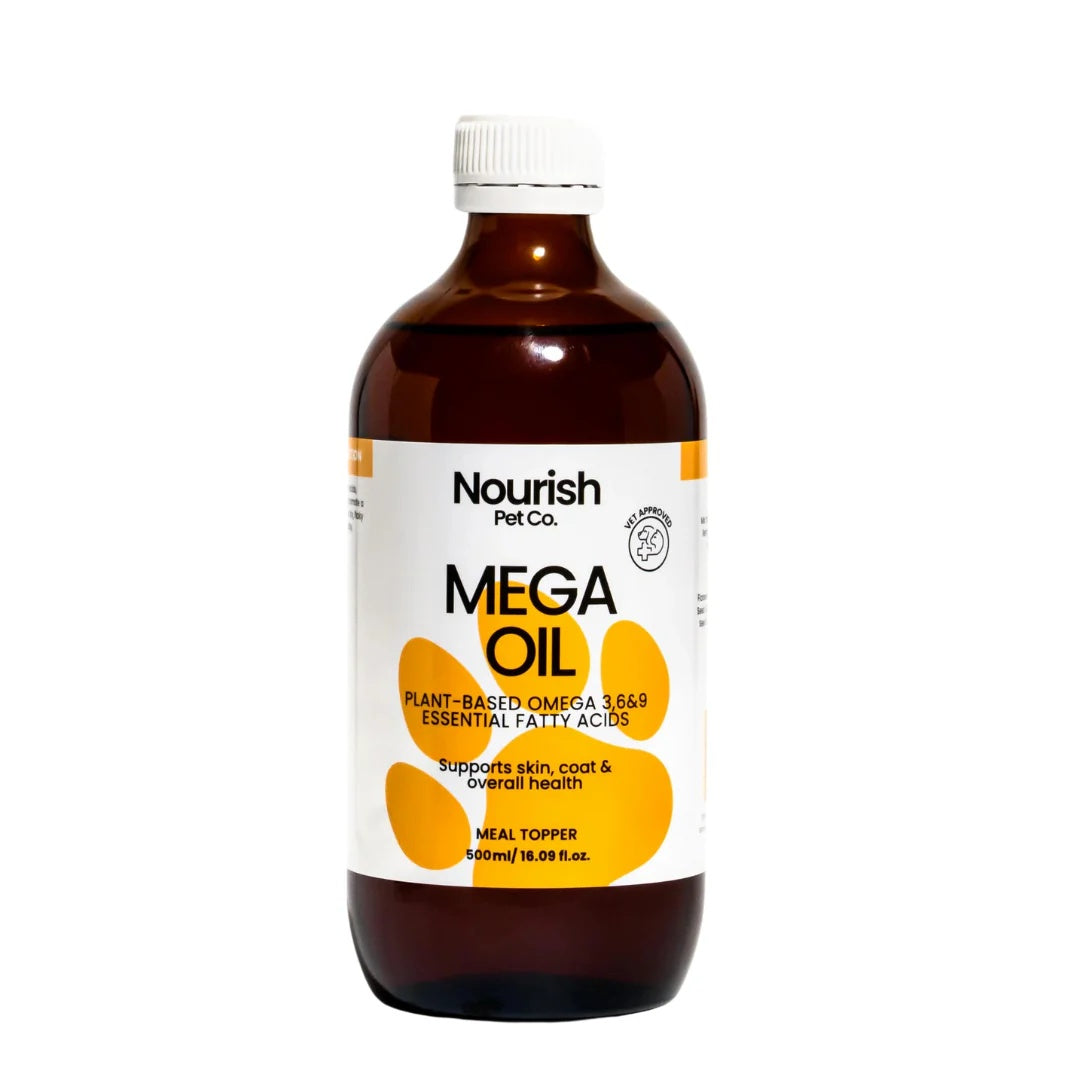 Nourish Pet Co Mega Oil 200ml - Free Shipping