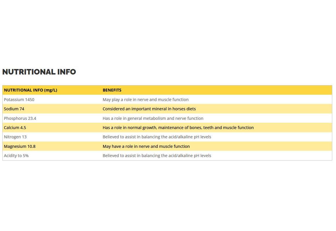 Nrg Garlic & Apple Cider Vinegar Natural Fermented Horse Supplement 1L