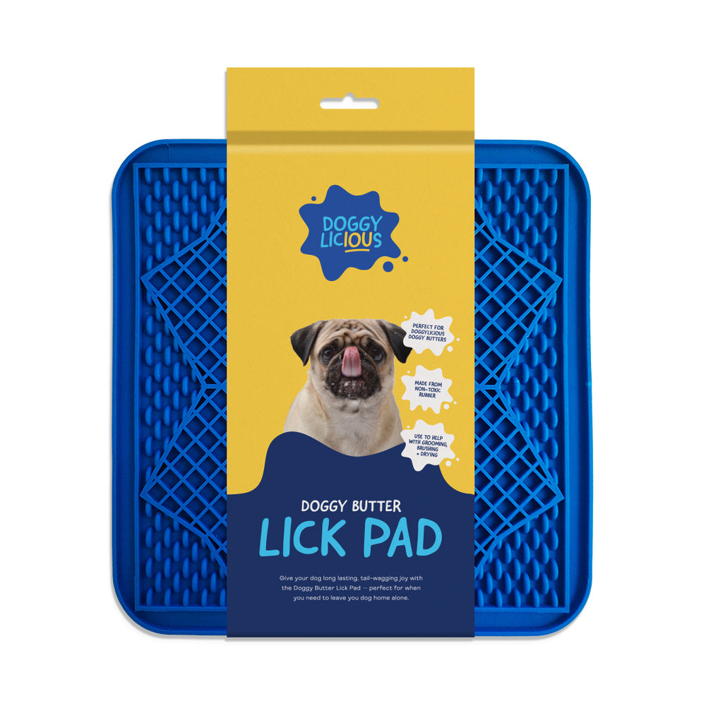 Doggylicious Doggy Butter Lick Pad Blue