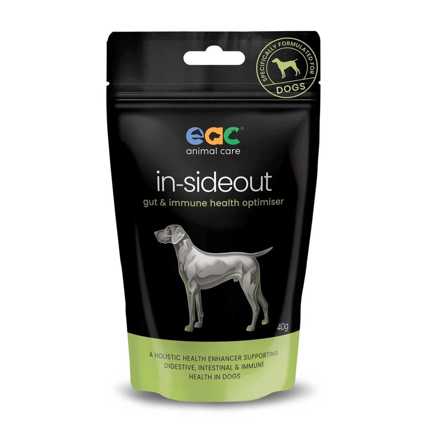 Eac Animal Care In-Sideout Gut & Immune Health Optimiser For Dogs 40g