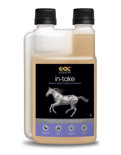 EAC Animal Care In-Take Feed & Water Intake Enhancer for Horses 1L