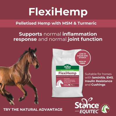 Stance Equitec Flexihemp Joint Function Support Horse Pellet 5kg