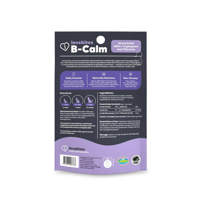 Vetafarm Lovebites B-Calm Chews 60 Pack