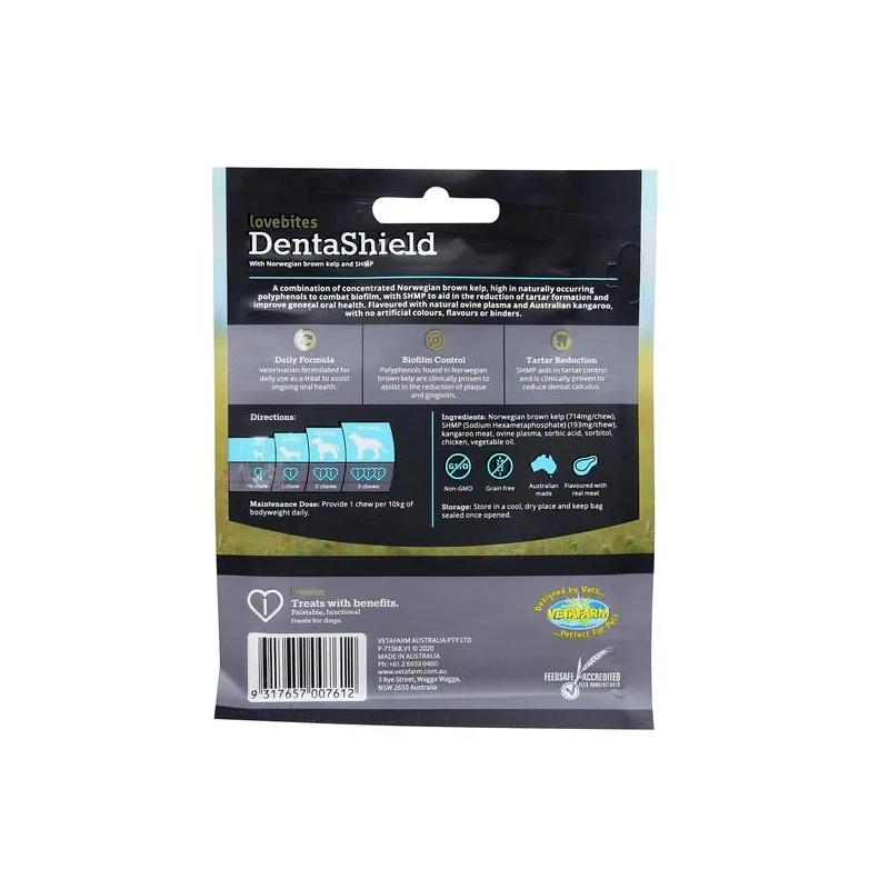 Vetafarm Lovebites Denta Shield 60 Chews