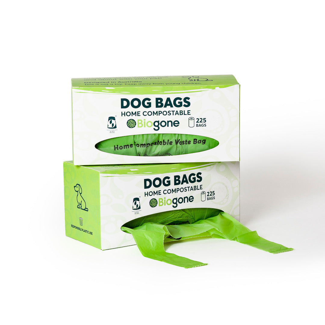 Biogone Biodegradable Home Compostable Dog Waste Bags - Box Of 225