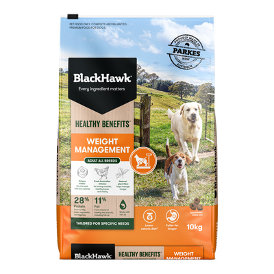 Black Hawk Healthy Benefits Weight Adult Dog Food 10kg