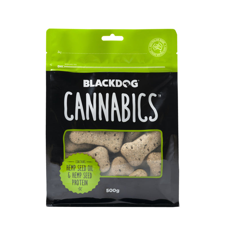 Black Dog Oven Baked Biscuits Cannabics 500g