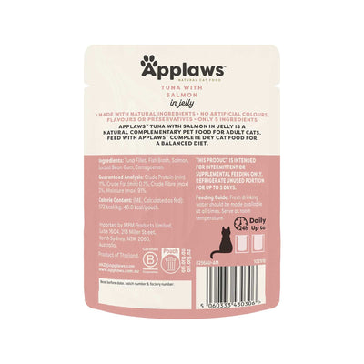 Applaws Cat Jelly Pouch - Tuna & Salmon 70g 16pk