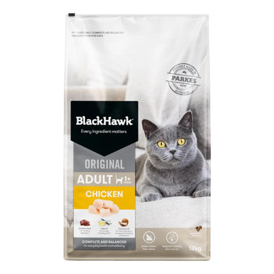 BLACK HAWK CAT CHICKEN 12KG