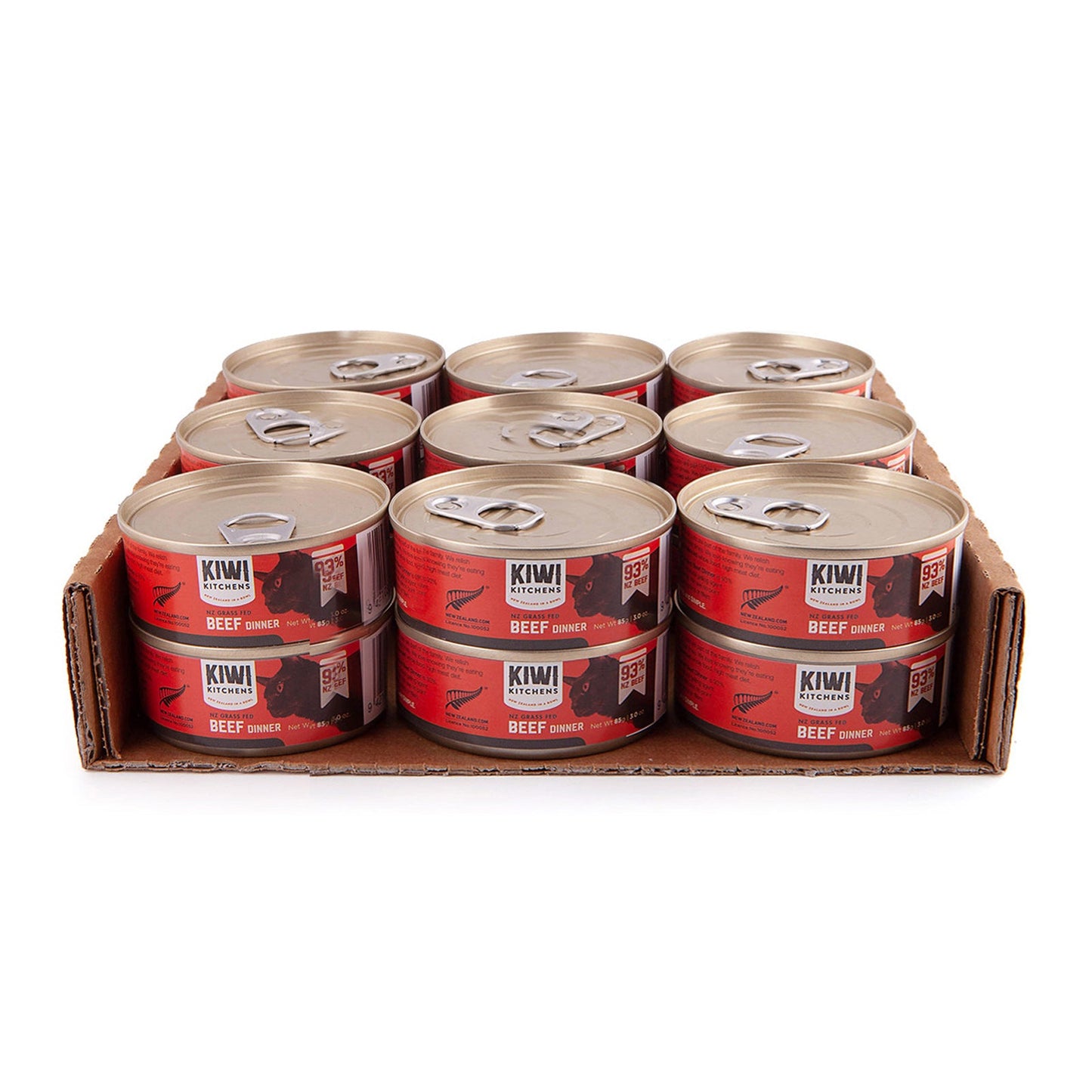 Kiwi Kitchens Cat Beef 85g 18pk