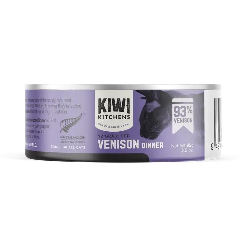 Kiwi Kitchens Cat Venison 85g 18pk
