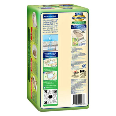 Ezi-Lockodour Dual Layer Cat Litter System Absorbent Cat Pads 10pk