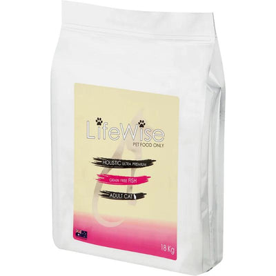 LIFEWISE CAT GRAIN FREE OCEAN FISH WITH LAMB AND VEG  18KG
