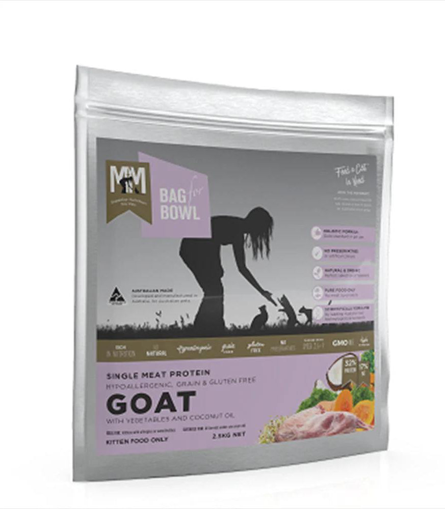 Meals For Meows Kitten Single Protein Goat Grain & Gluten Free 2.5kg