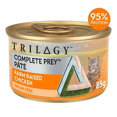 TRILOGY COMPLETE PREY PATE CHICKEN 85G 24PK
