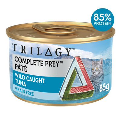 TRILOGY COMPLETE PREY PATE TUNA 85G 24PK