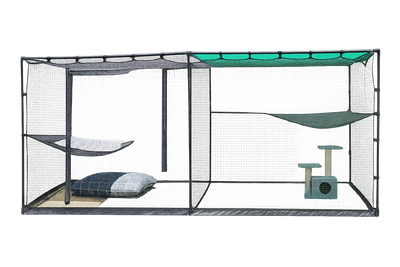 XXXL Outdoor Indoor Portable Cat Net Enclosure