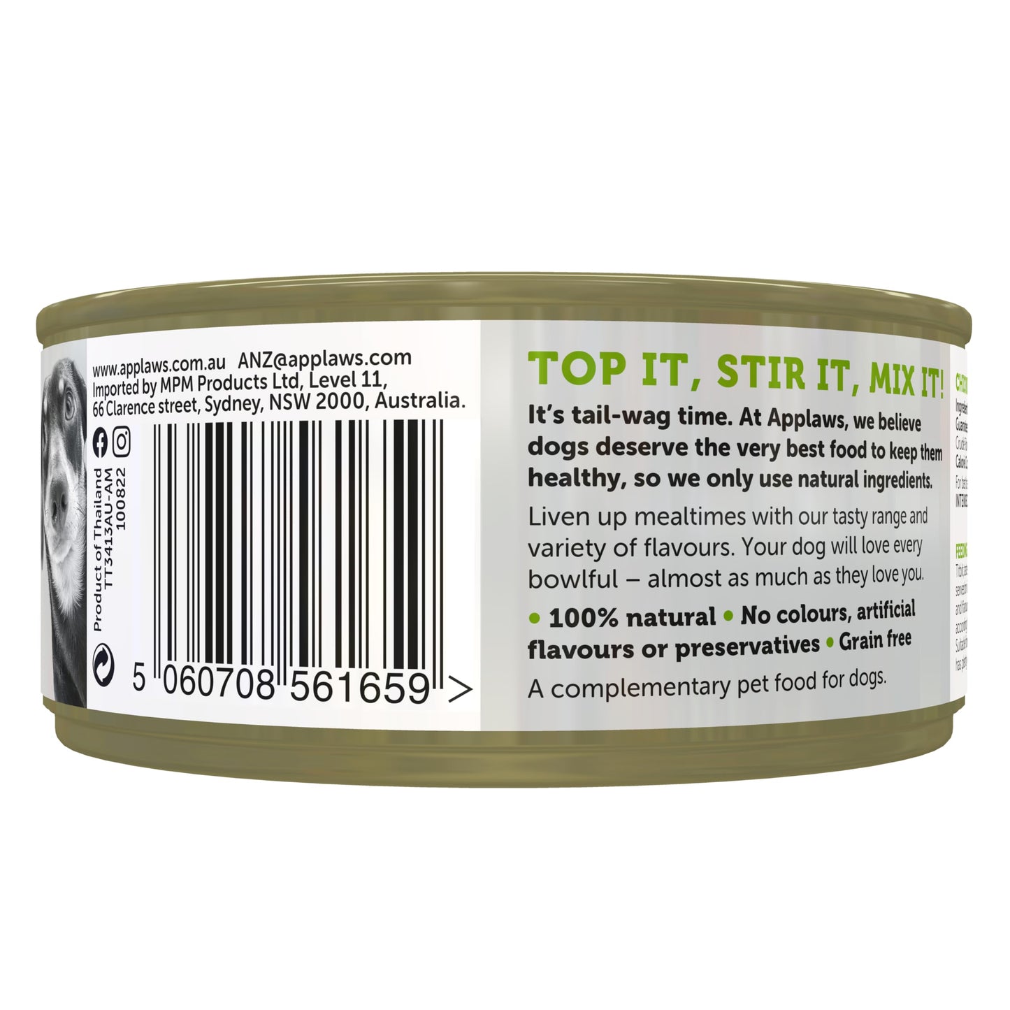 Applaws Dog Taste Toppers Chicken Lamb In Gravy 156g 16pk