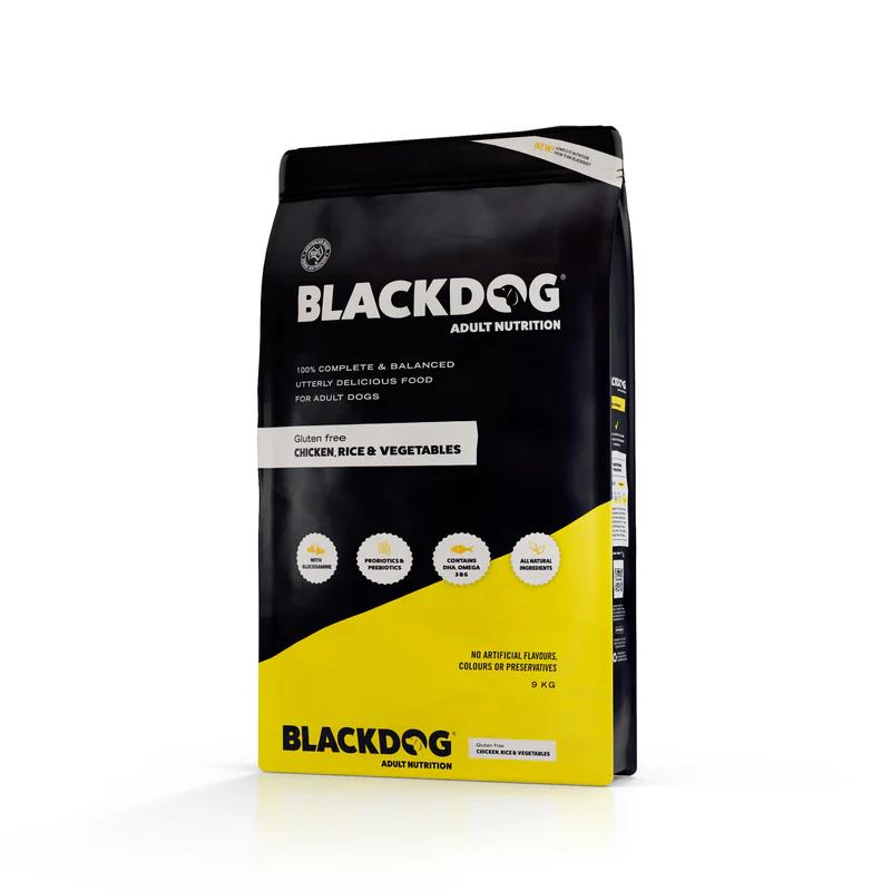 Black Dog Adult Chicken Rice & Vegetables 9kg