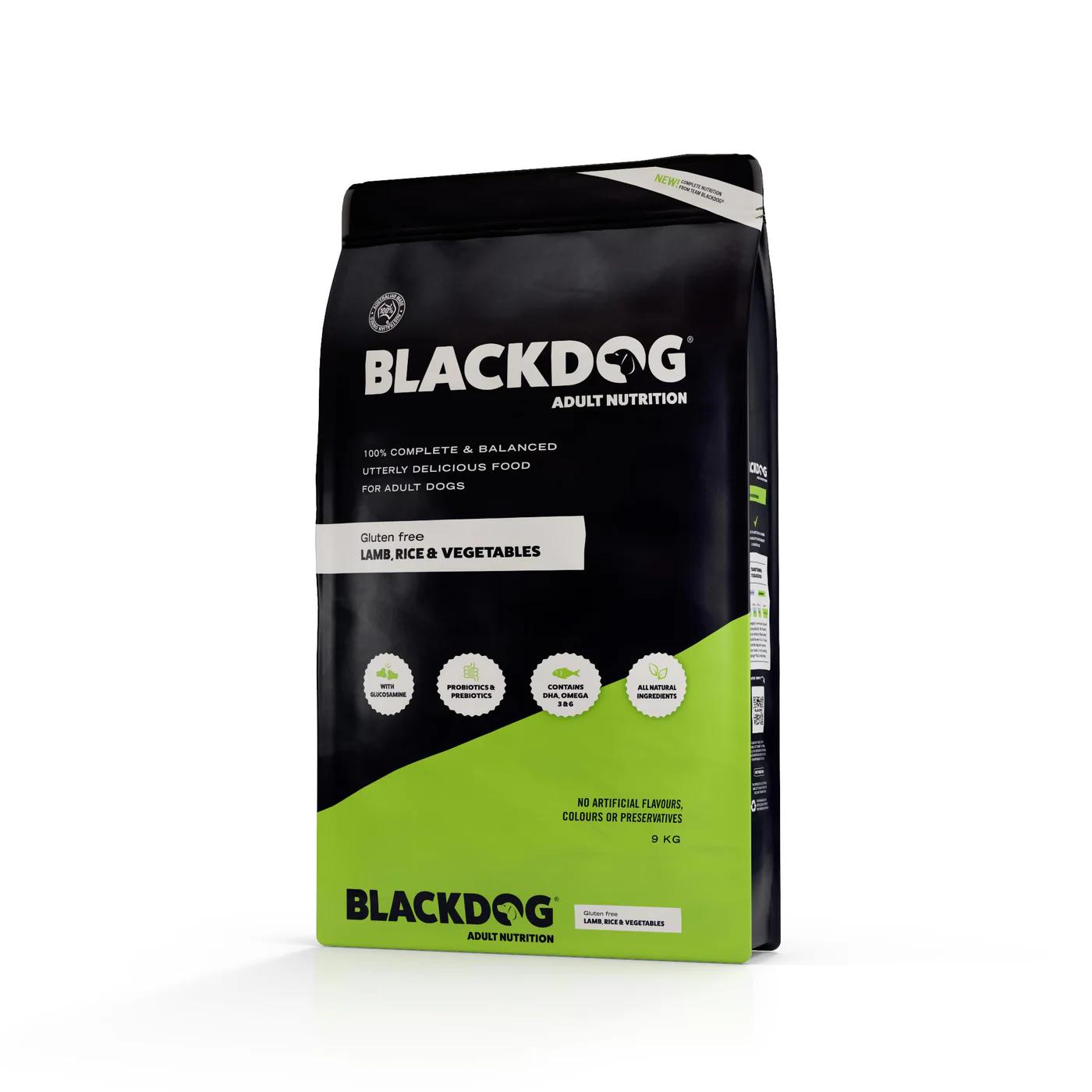 Black Dog Adult Lamb Rice & Vegetables 9kg