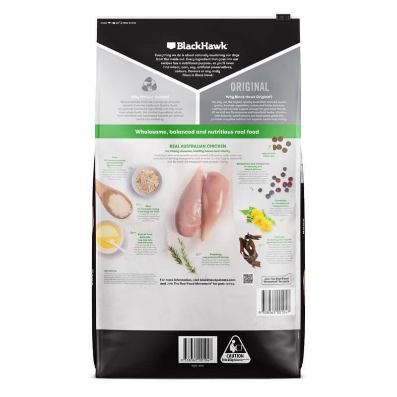 Black Hawk Adult Dog Chicken & Rice 20kg