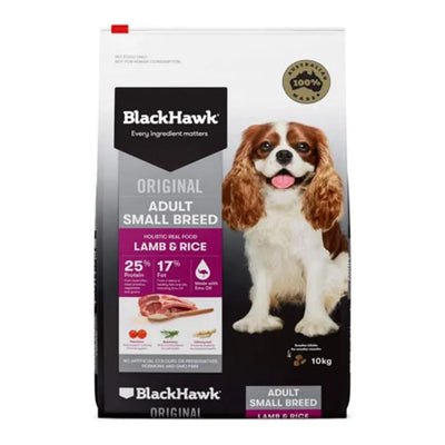 BLACK HAWK SMALL BREED LAMB & RICE 10KG