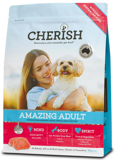 CHERISH AMAZING ADULT PORK 15KG