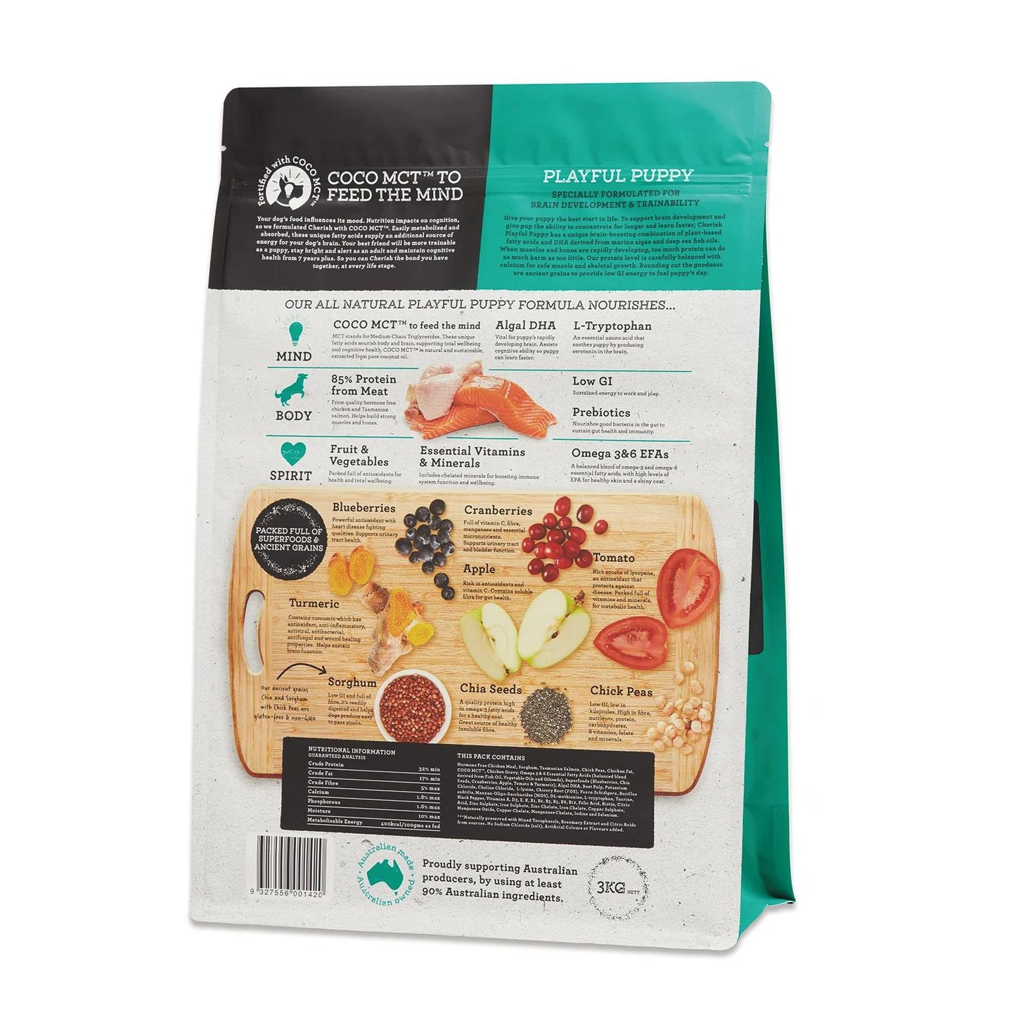 Cherish Playful Puppy Small Bites 3kg