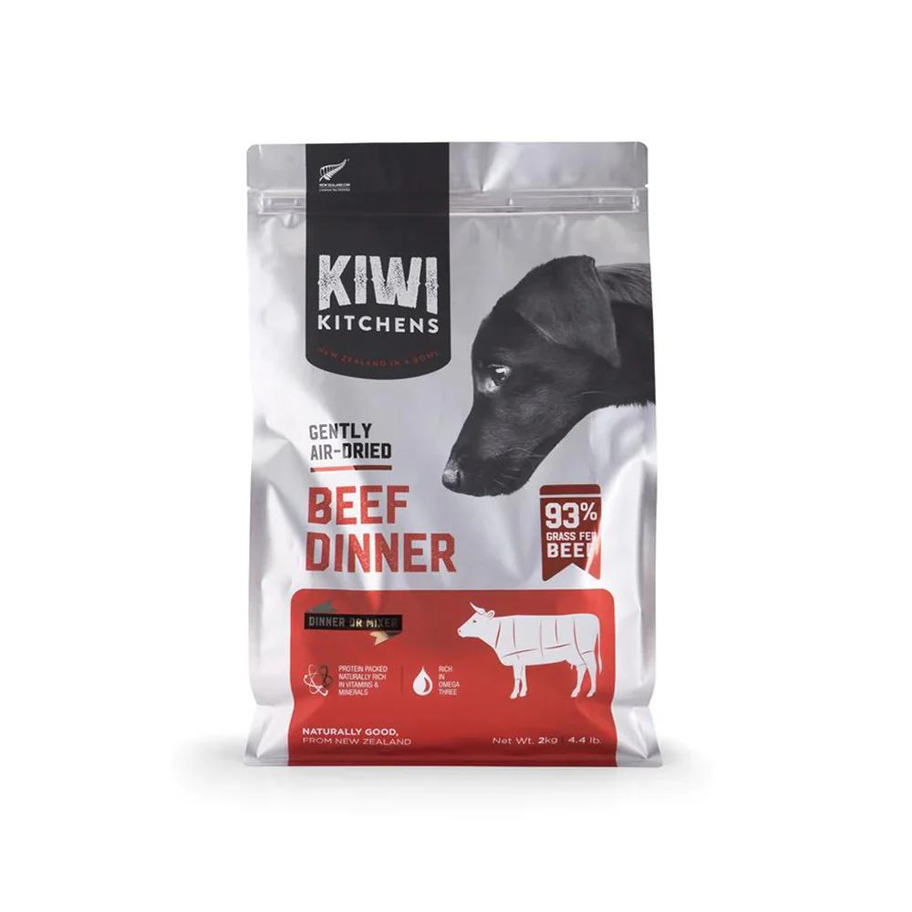 KIWI KITCHENS AIR DRIED BEEF DOG DINNER 2KG