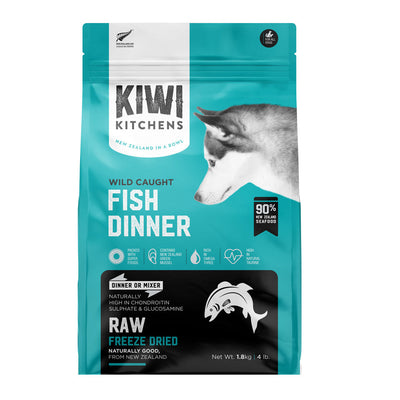 KIWI KITCHENS FREEZE DRIED WHITE FISH DINNER 1.8KG