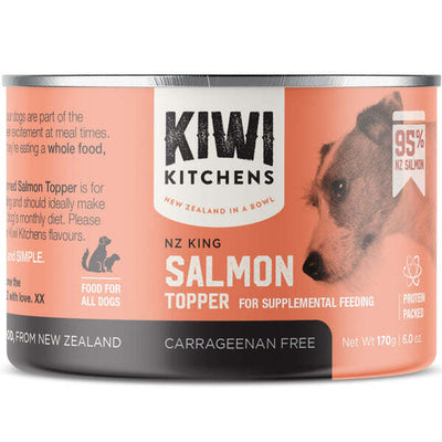KIWI KITCHENS DOG SALMON 170G 18PK