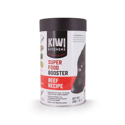 KIWI KITCHENS DOG SUPER FOOD BOOSTER BEEF 250G