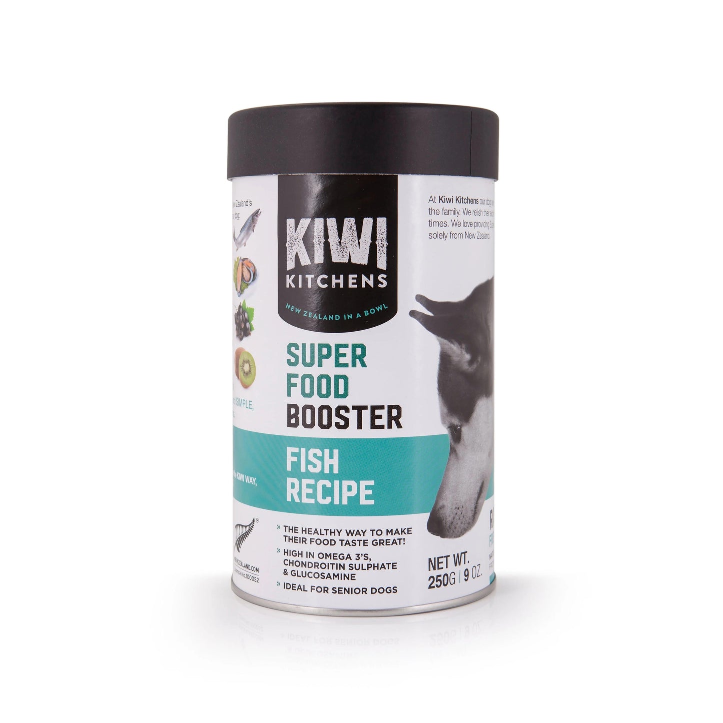 KIWI KITCHENS DOG SUPER FOOD BOOSTER FISH 250G