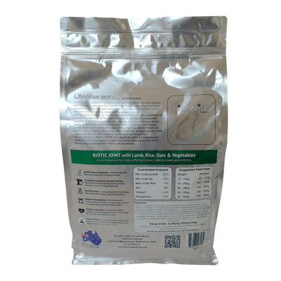 Lifewise Biotic Joint With Lamb Rice Oats And Vegetable 13kg